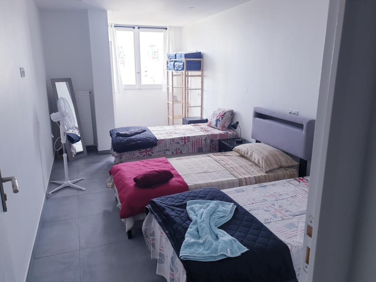 Big Flat Sea Vieuw 95 M2 5 Rooms Near Airport 5 Min Train 3 Min And Tram On Site, Beach 7 Min, 2 Showers And 2 Toilets , Neuf Grand Appartement 95 M2 5 Chambres Proche Aeroport 5 Min Train 3 Min Et Tramway Sur Place, Plage 7 Min 2 Douches Et 2 Wc Vue Nizza Exterior foto
