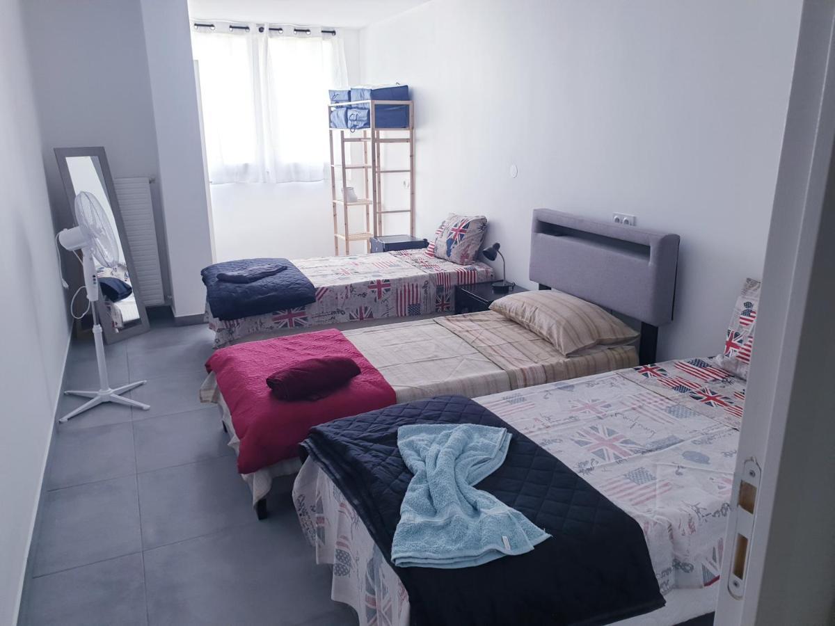 Big Flat Sea Vieuw 95 M2 5 Rooms Near Airport 5 Min Train 3 Min And Tram On Site, Beach 7 Min, 2 Showers And 2 Toilets , Neuf Grand Appartement 95 M2 5 Chambres Proche Aeroport 5 Min Train 3 Min Et Tramway Sur Place, Plage 7 Min 2 Douches Et 2 Wc Vue Nizza Exterior foto